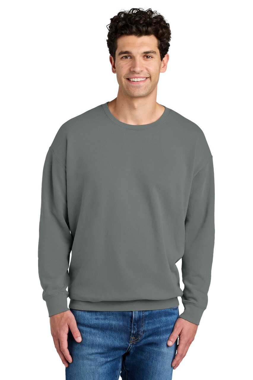 Comfort Colors® Lightweight Fleece Crewneck Long Sleeve Sweatshirt - 1466